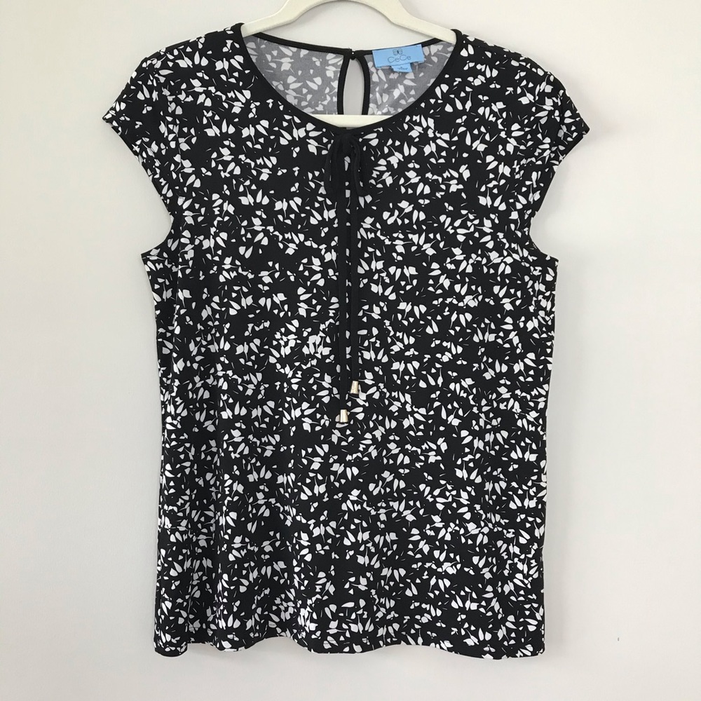 CeCe Cap Sleeve Blouse - Size S